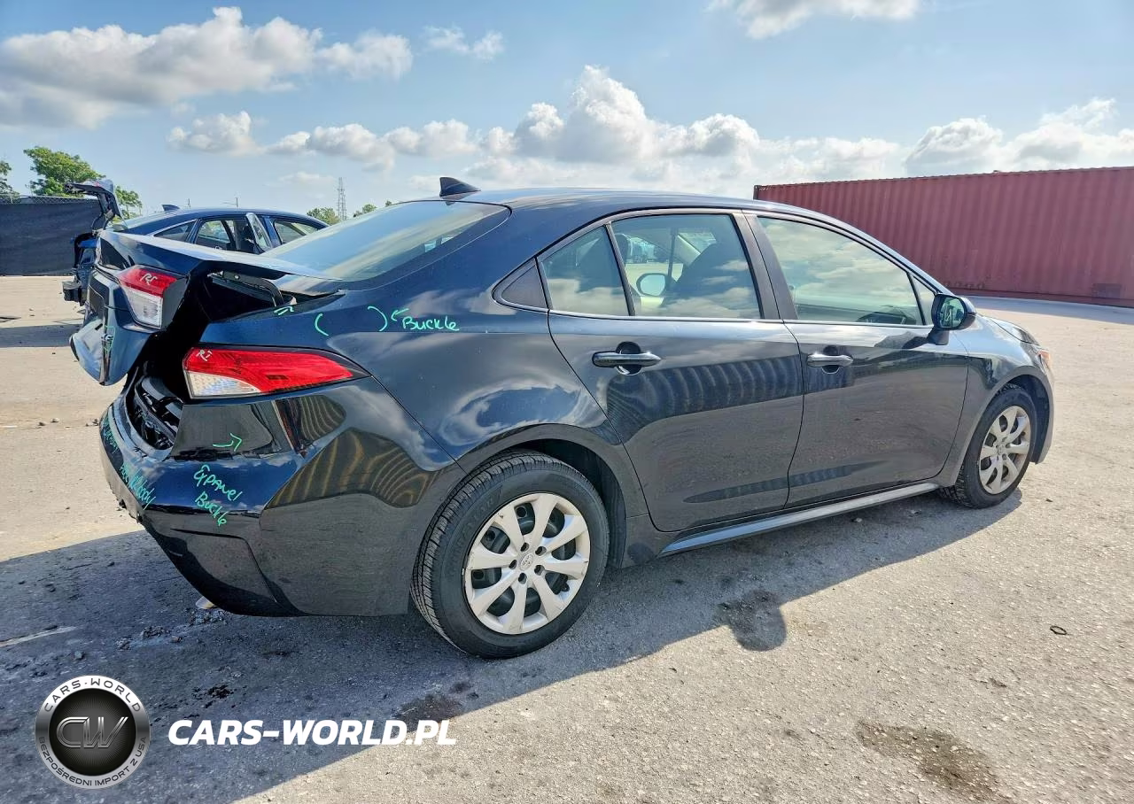 2021 Toyota Corolla Le VIN:JTDEPMAE1MJ182388 - 3