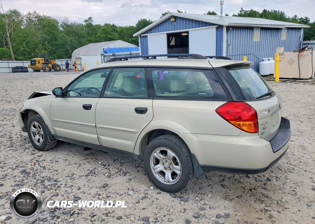 2007 Subaru Outback Outback 2.5I VIN:4S4BP61C177313023 - 2