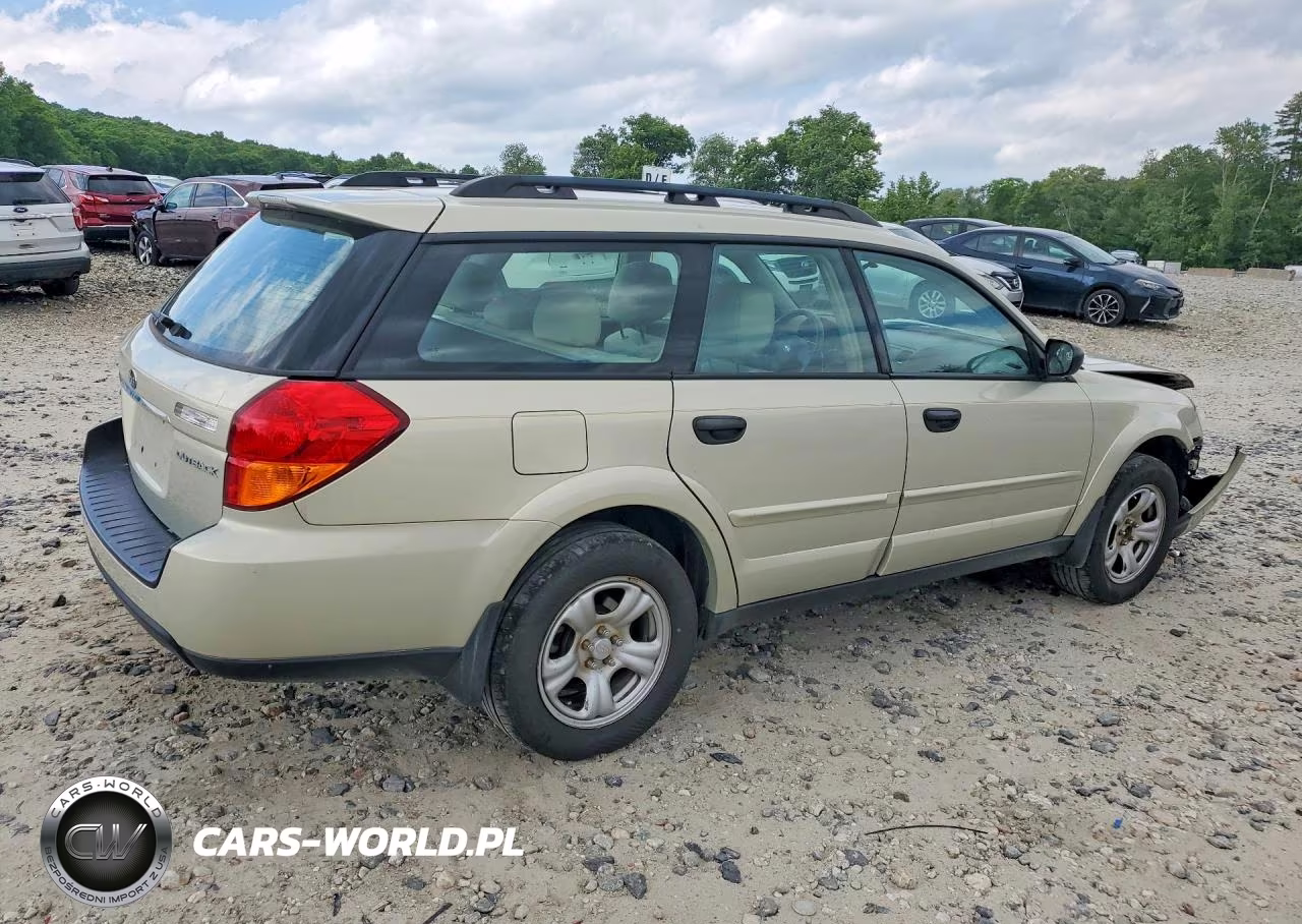 2007 Subaru Outback Outback 2.5I VIN:4S4BP61C177313023 - 3