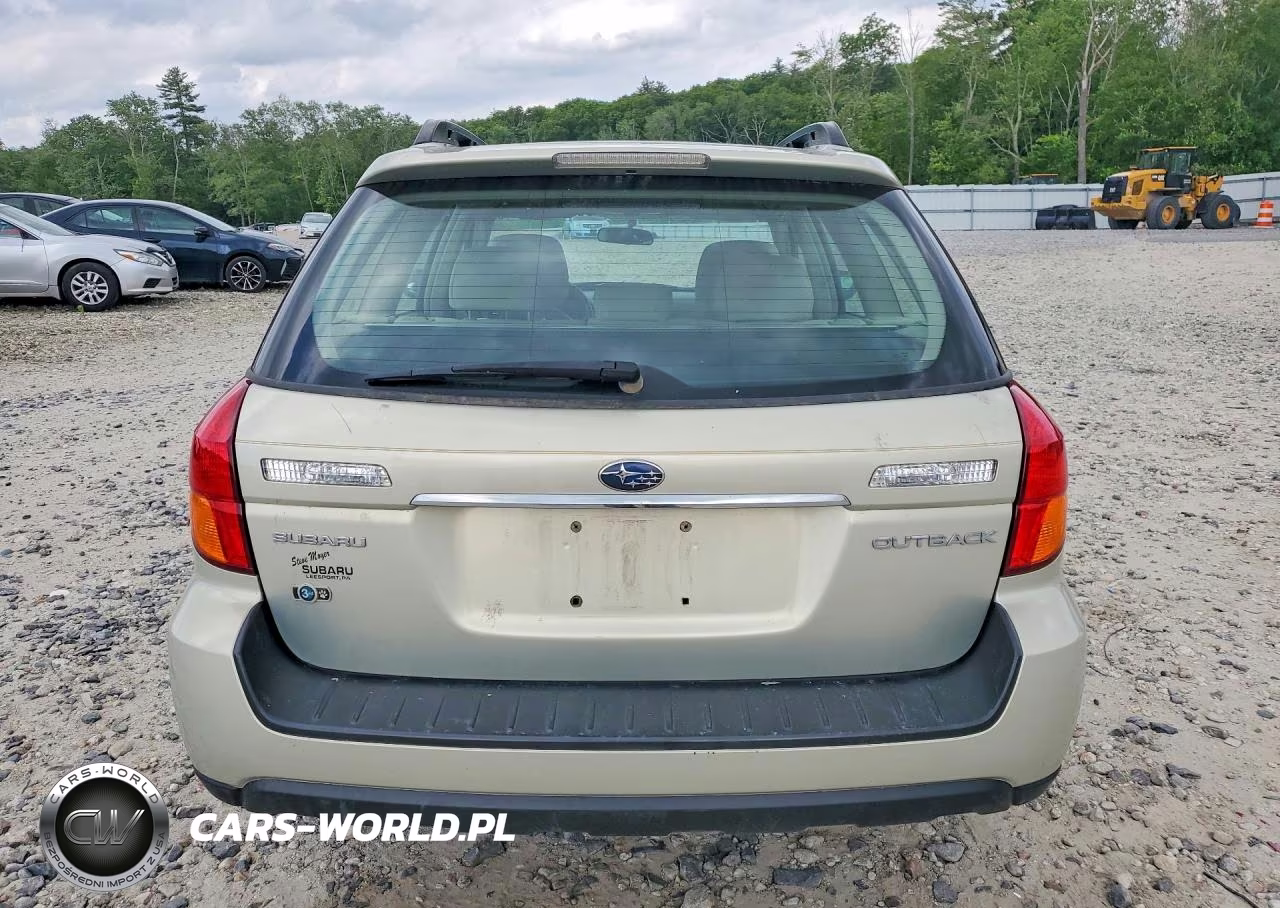2007 Subaru Outback Outback 2.5I VIN:4S4BP61C177313023 - 6