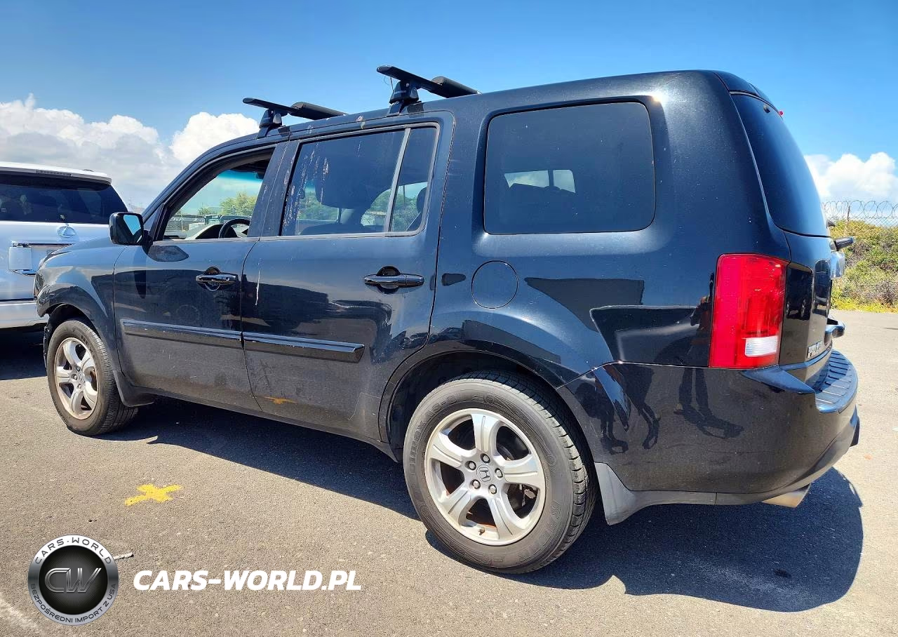 2014 Honda Pilot Exl VIN:5FNYF4H52EB018355 - 2