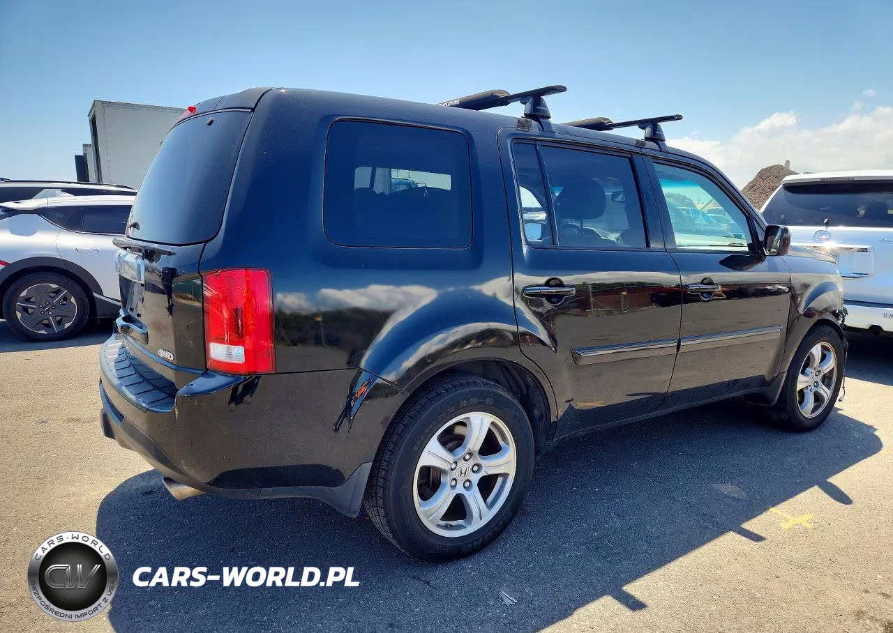 2014 Honda Pilot Exl VIN:5FNYF4H52EB018355 - 3