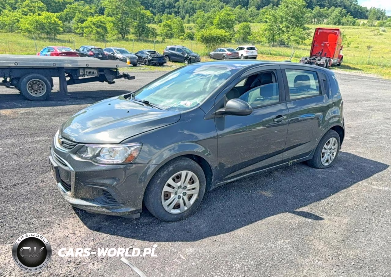 2019 Chevrolet Sonic VIN:1G1JG6SB9K4137282 - 2