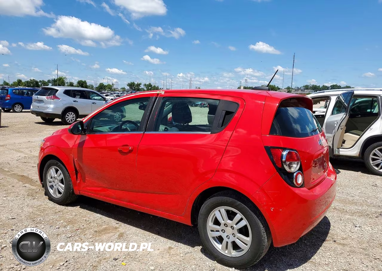 2015 Chevrolet Sonic Lt VIN:1G1JC6SH7F4177866 - 2