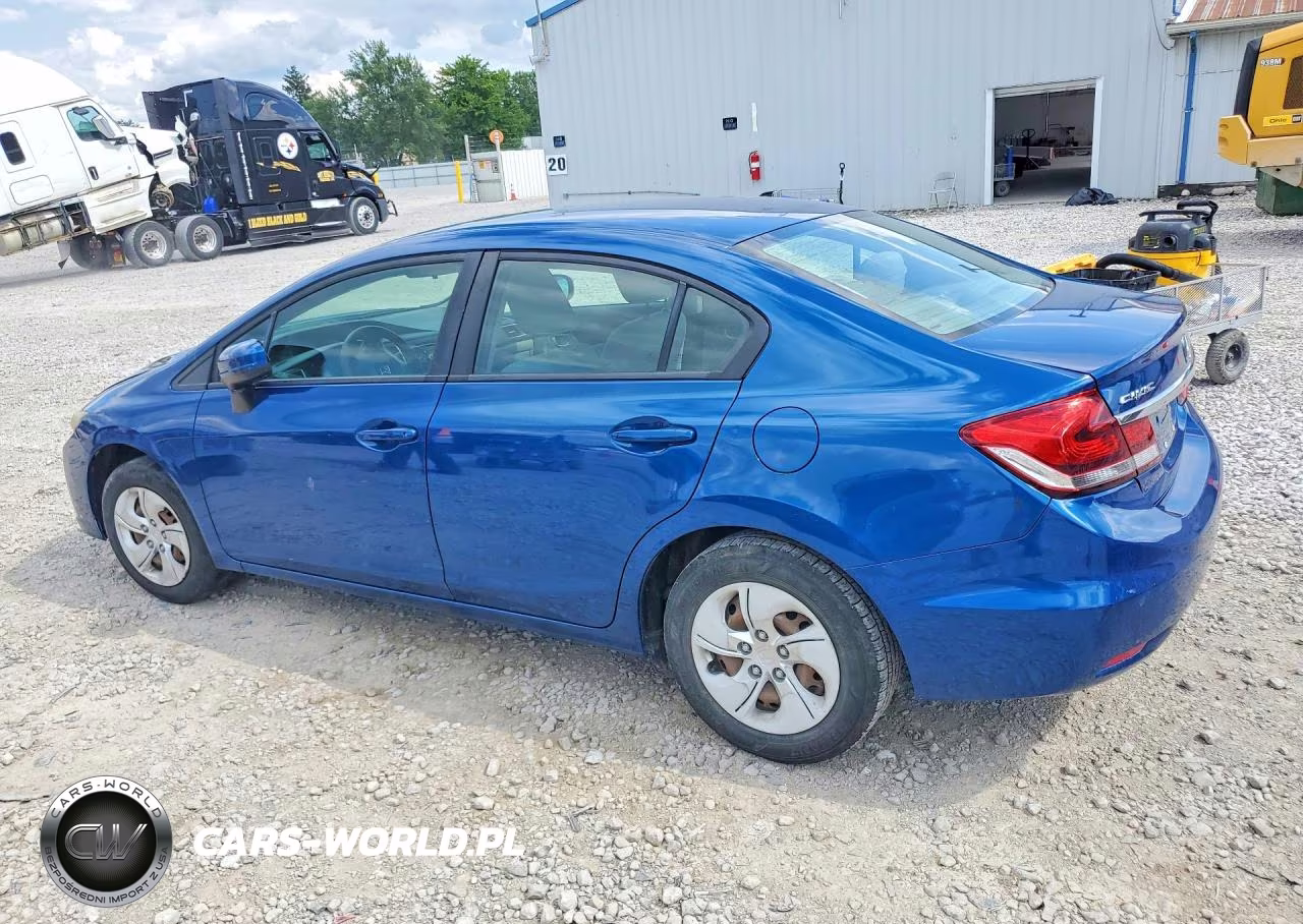 2014 Honda Civic Lx VIN:2HGFB2F59EH535707 - 2