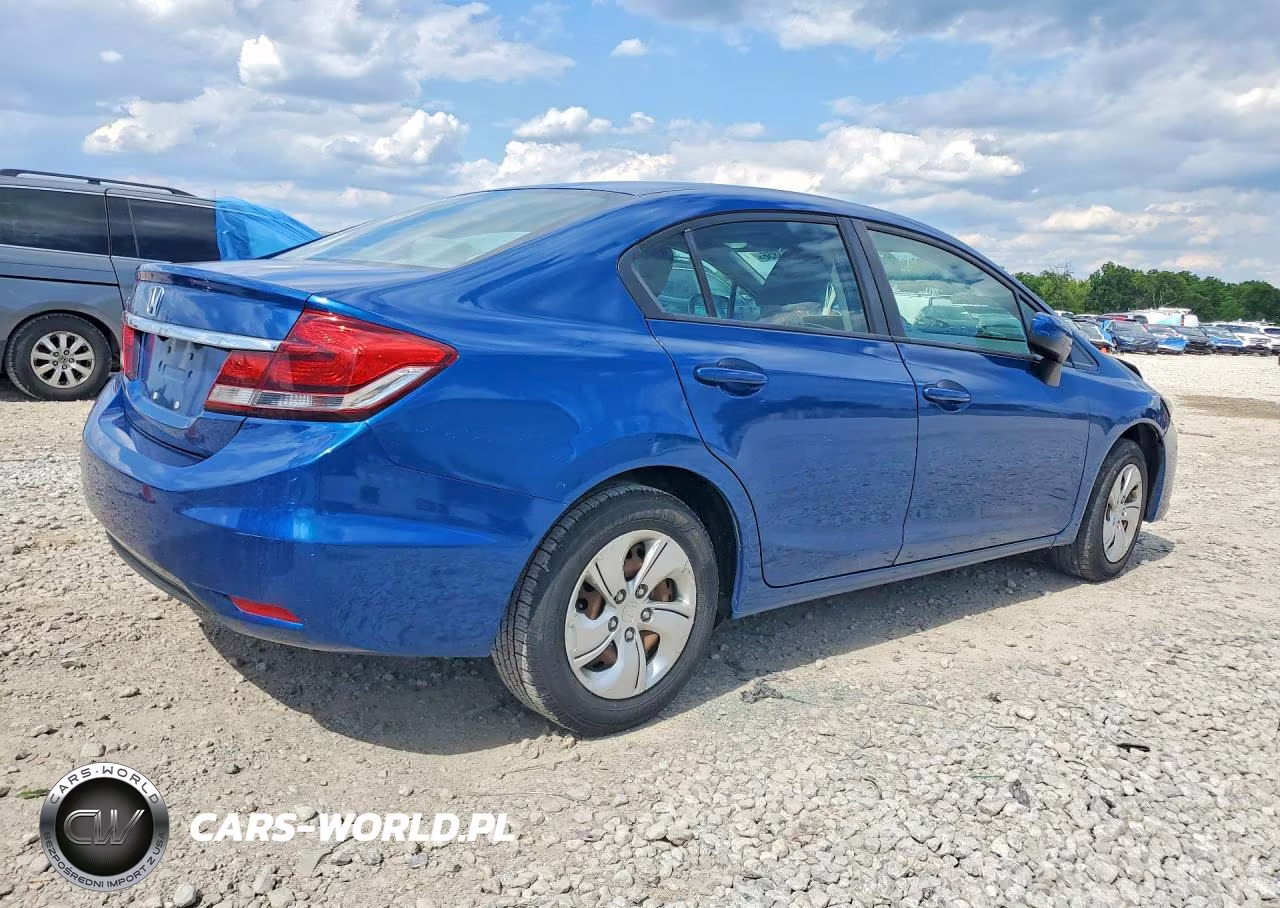 2014 Honda Civic Lx VIN:2HGFB2F59EH535707 - 3