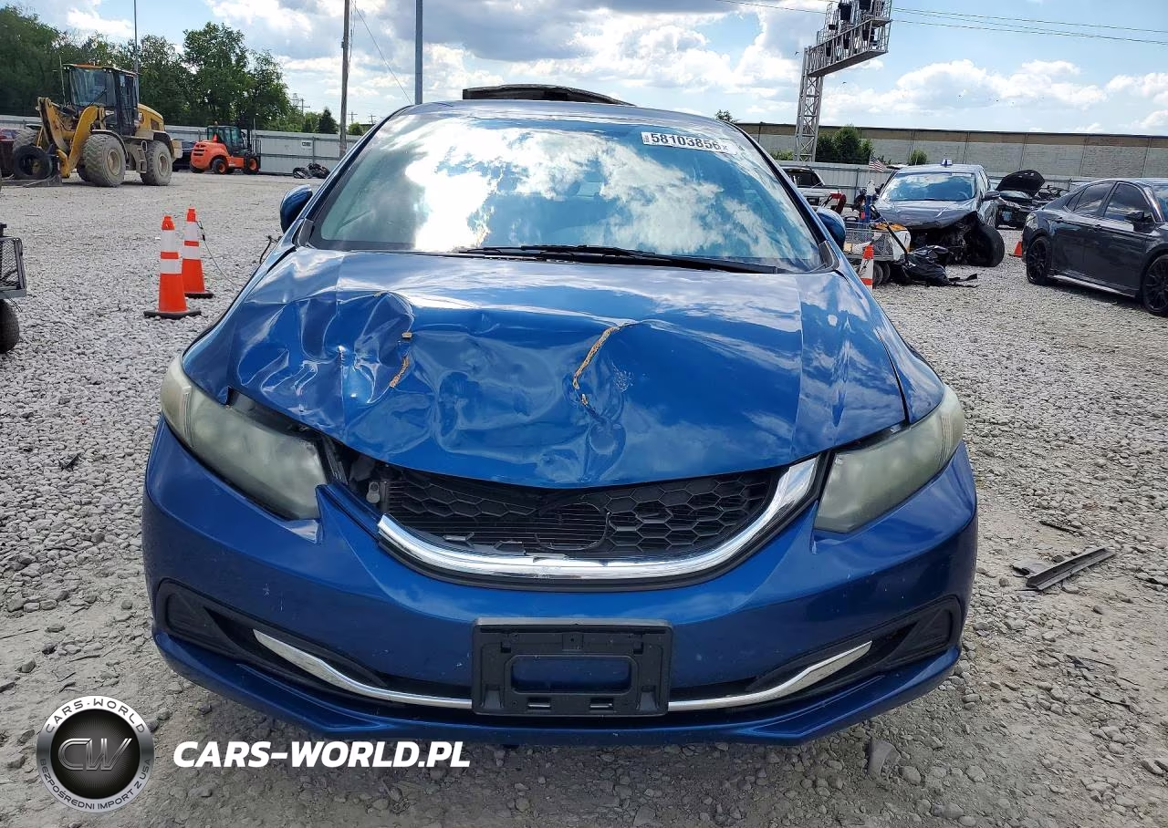 2014 Honda Civic Lx VIN:2HGFB2F59EH535707 - 5