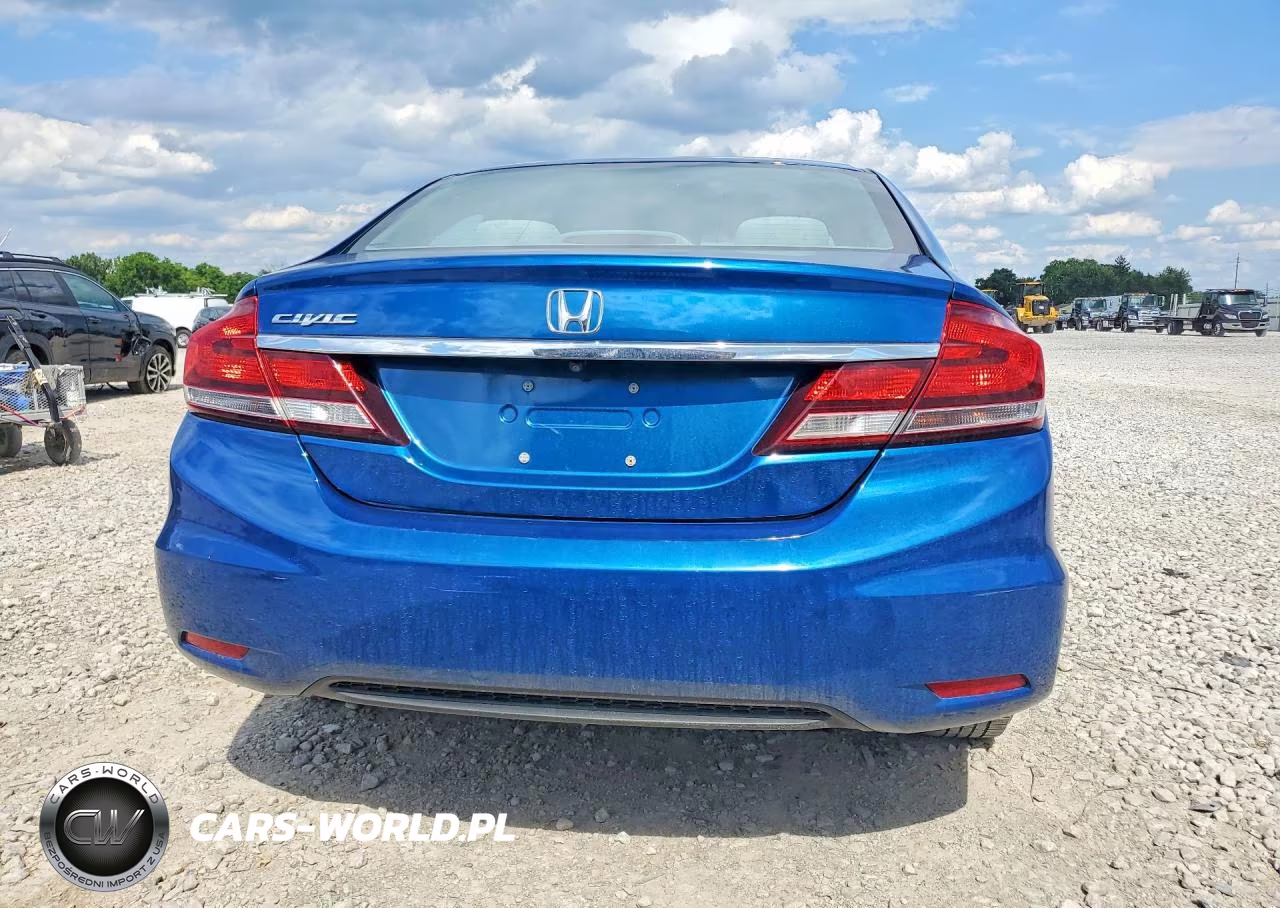 2014 Honda Civic Lx VIN:2HGFB2F59EH535707 - 6