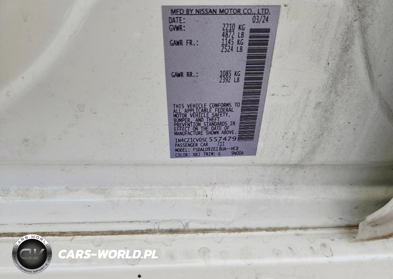2025 Nissan Leaf Sv Plus VIN:1N4CZ1CV0SC557479 - 12