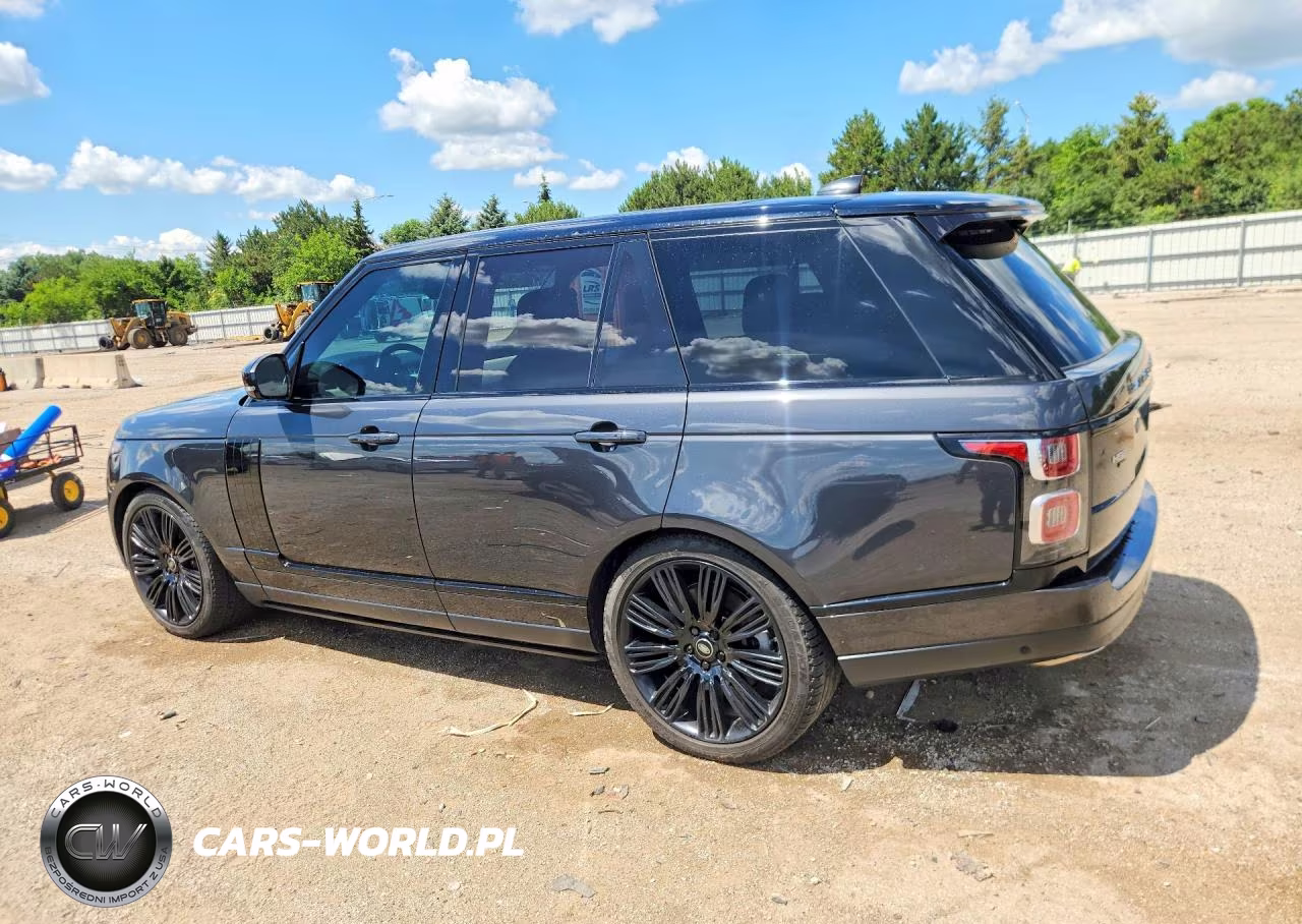 2021 Land Rover Range Rover Hse Westminster Edition VIN:SALGS2RU5MA429881 - 2