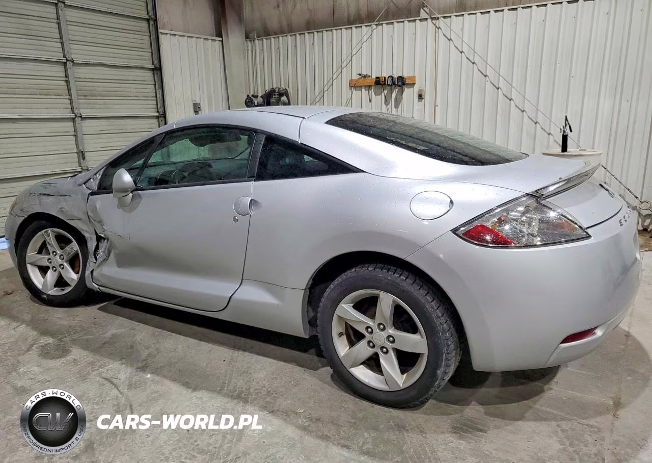 2007 Mitsubishi Eclipse Gs VIN:4A3AK24F17E068052 - 2