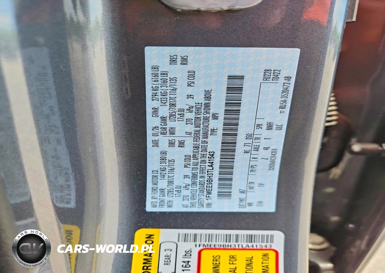 2026 Ford Bronco Badlands VIN:1FMEE9BH3TLA41543 - 13