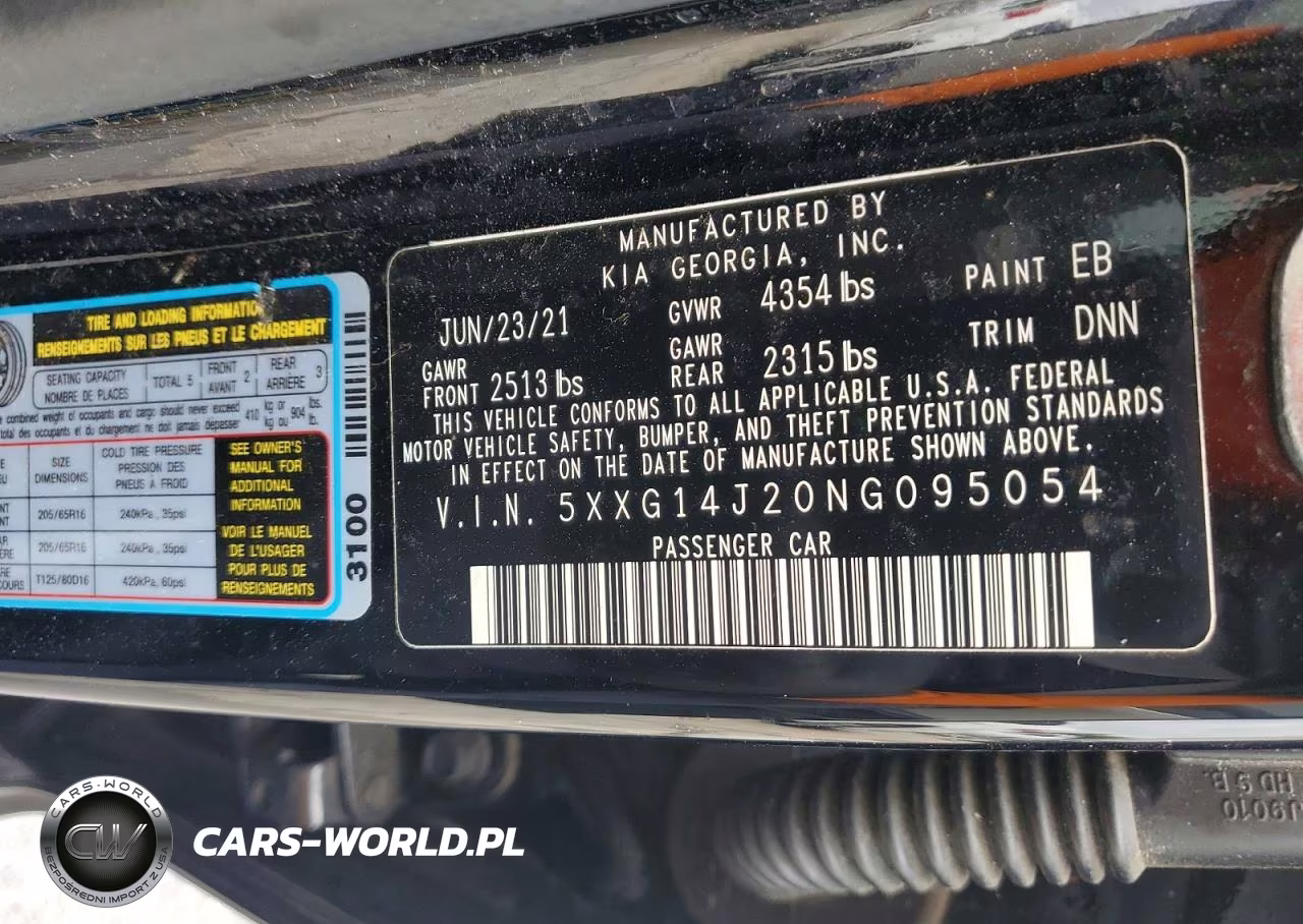 2022 Kia K5 Lxs VIN:5XXG14J20NG095054 - 12