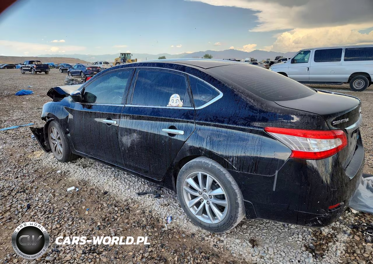 2013 Nissan Sentra S VIN:3N1AB7AP6DL649591 - 2