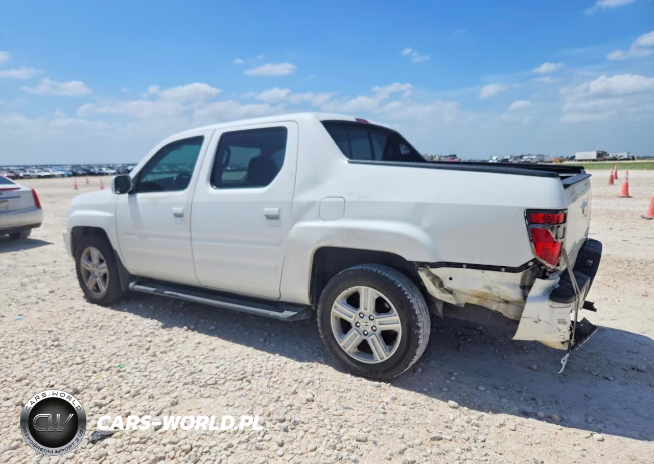 2013 Honda Ridgeline Rtl VIN:5FPYK1F57DB019018 - 2