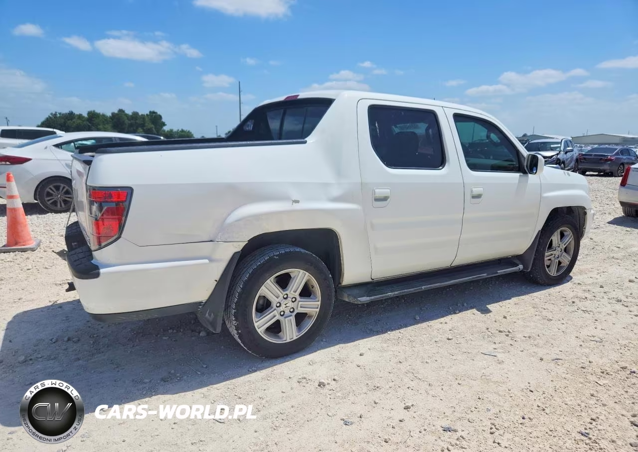 2013 Honda Ridgeline Rtl VIN:5FPYK1F57DB019018 - 3