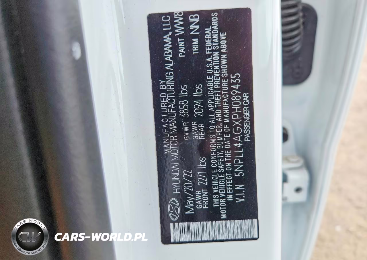 2023 Hyundai Elantra Se VIN:5NPLL4AGXPH089435 - 12