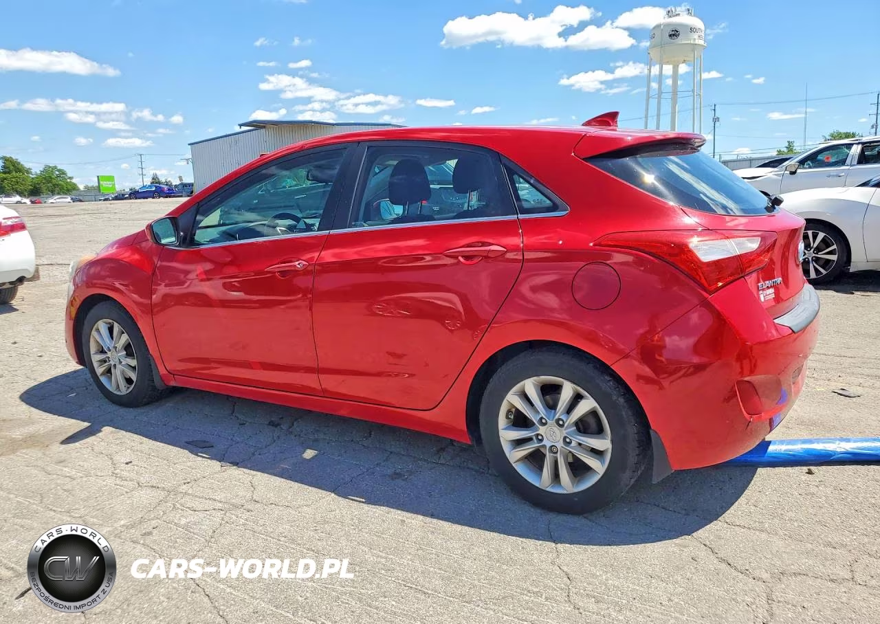 2013 Hyundai Elantra Gt Base VIN:KMHD35LE0DU110828 - 2