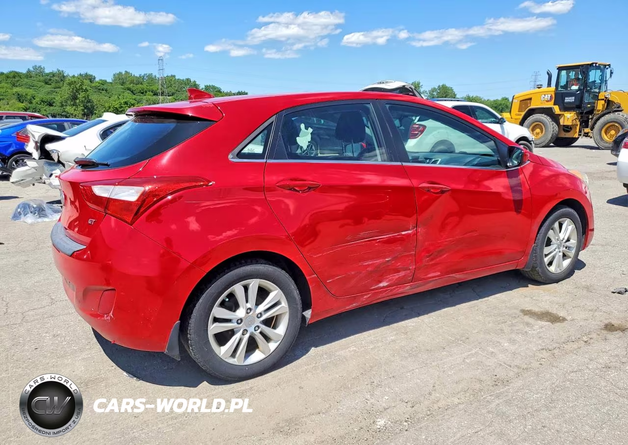 2013 Hyundai Elantra Gt Base VIN:KMHD35LE0DU110828 - 3
