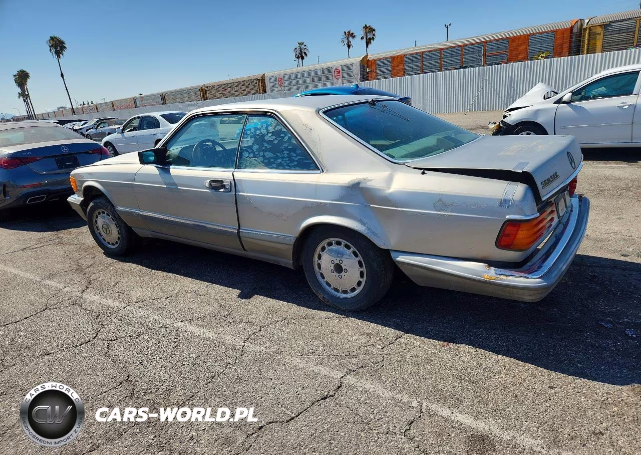 1990 Mercedes-Benz 560 Sec VIN:WDBCA45E2LA536449 - 2