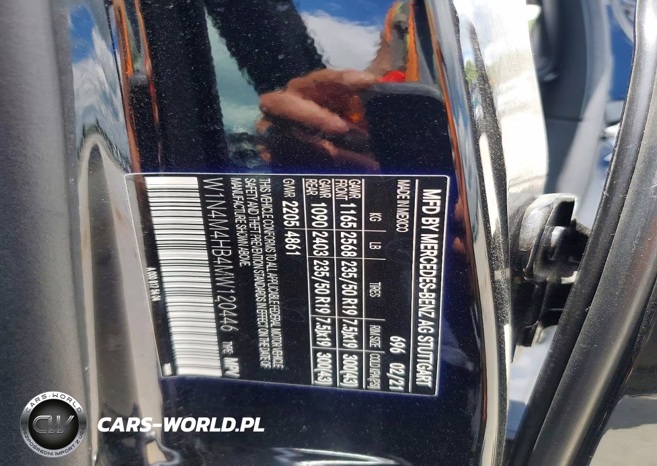 2021 Mercedes-Benz Glb 250 4Matic VIN:W1N4M4HB4MW120446 - 12