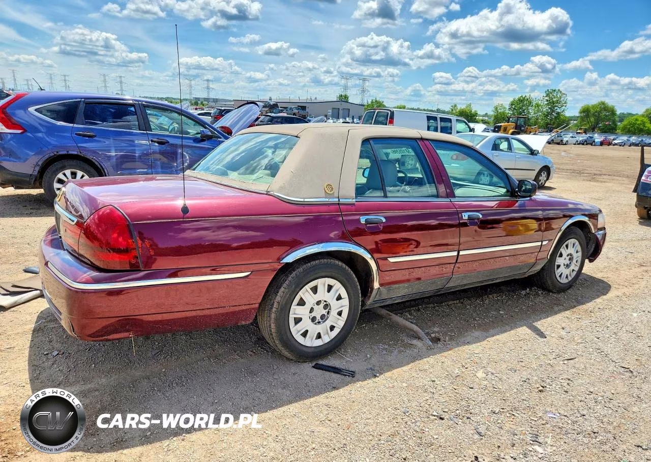 2005 Mercury Grand Marquis Gs VIN:2MEFM74W85X602710 - 3