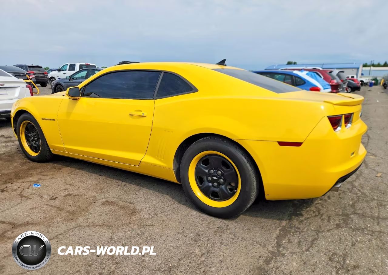 2012 Chevrolet Camaro Ls VIN:2G1FE1E36C9191513 - 2