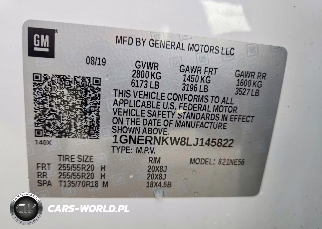 2020 Chevrolet Traverse High Country VIN:1GNERNKW8LJ145822 - 13