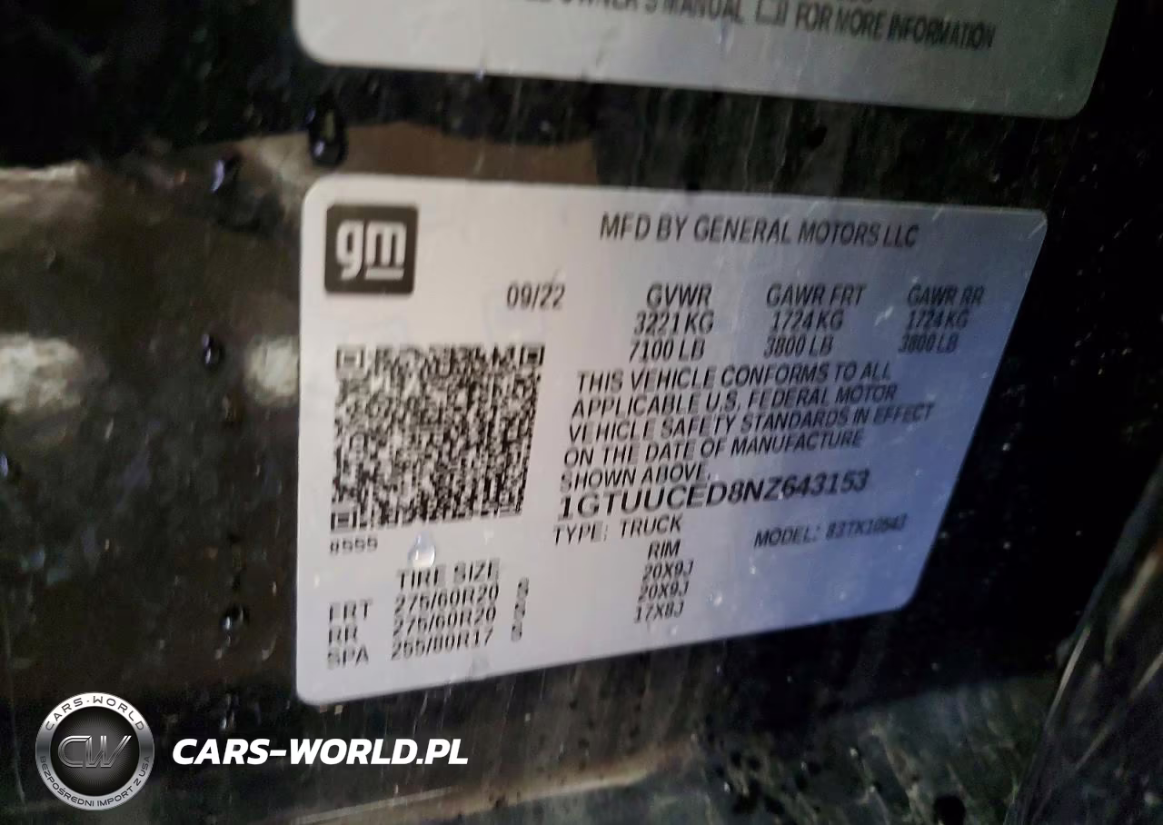 2022 GMC Sierra K1500 Elevation VIN:1GTUUCED8NZ643153 - 12