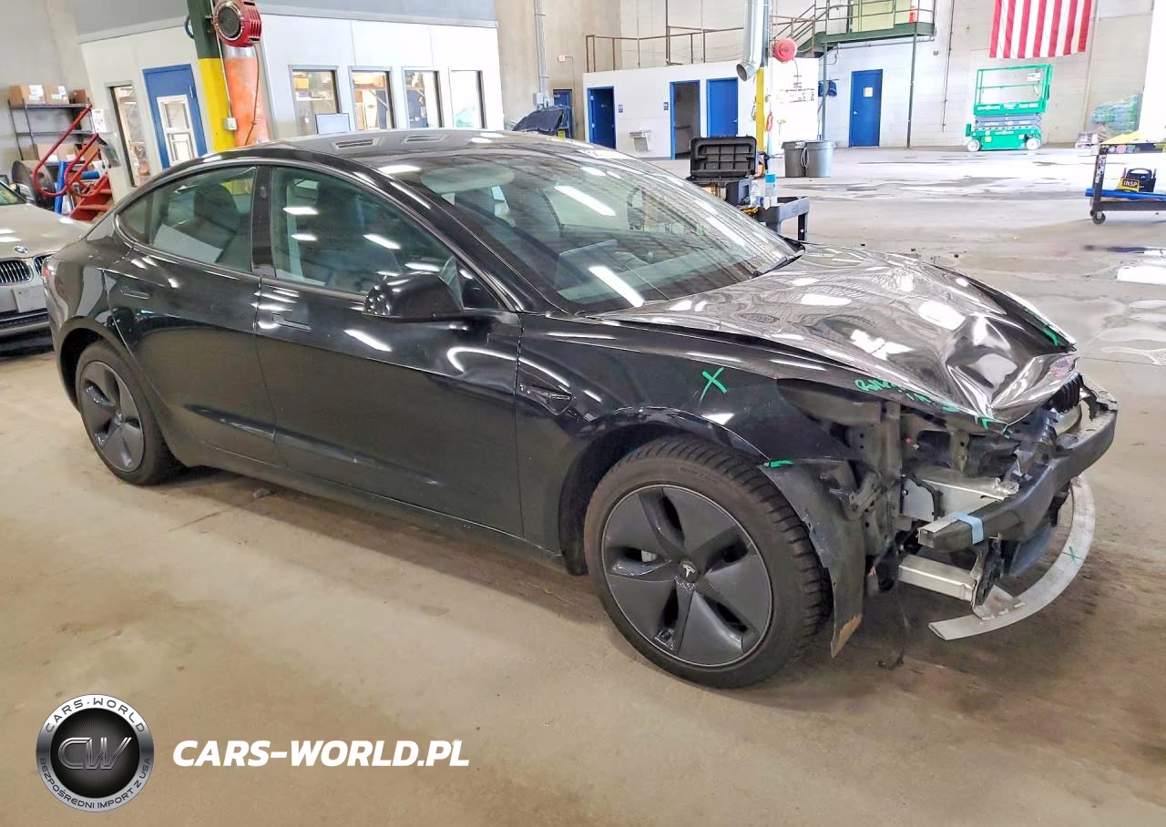 2022 Tesla Model 3 VIN:5YJ3E1EB2NF191007 - 4