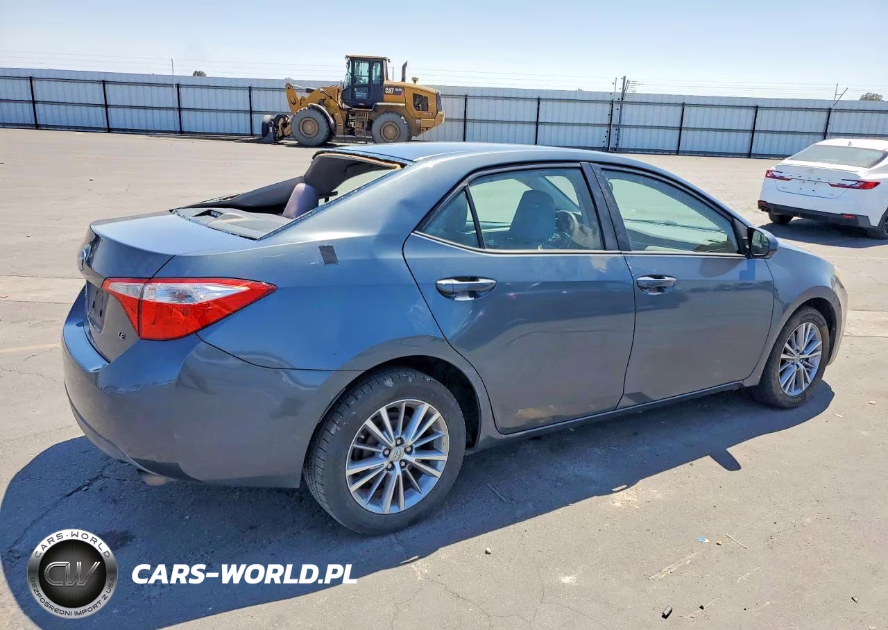 2014 Toyota Corolla Le Plus VIN:5YFBURHE2EP087379 - 3