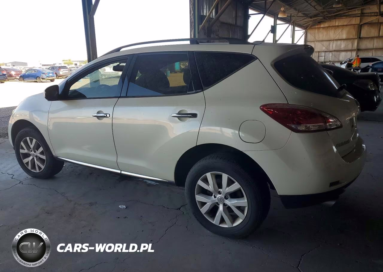 2014 Nissan Murano Sv VIN:JN8AZ1MW3EW523861 - 2