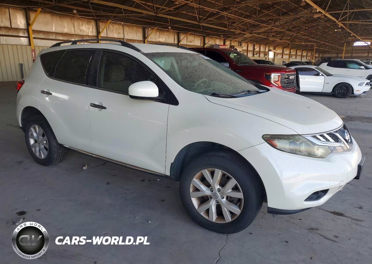 2014 Nissan Murano Sv VIN:JN8AZ1MW3EW523861 - 4
