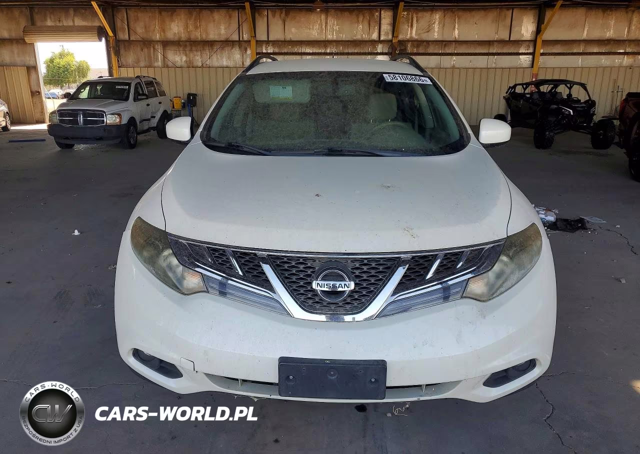 2014 Nissan Murano Sv VIN:JN8AZ1MW3EW523861 - 5