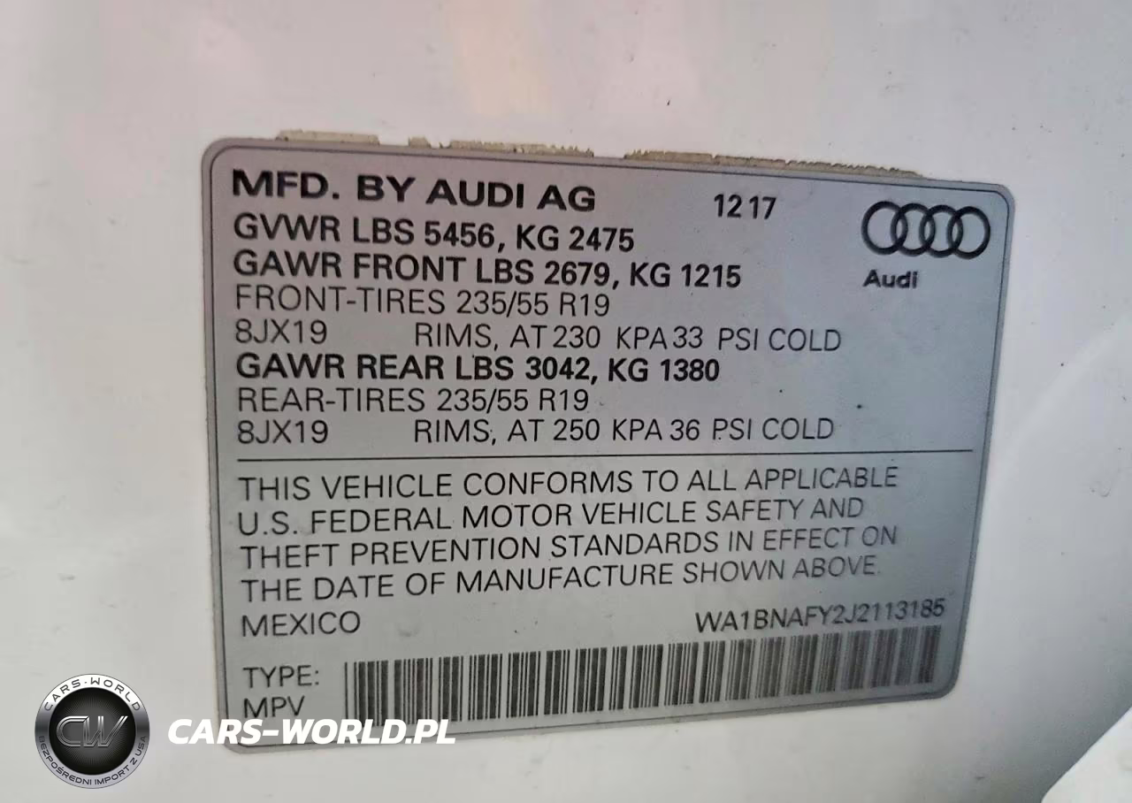 2018 Audi Q5 Premium Plus VIN:WA1BNAFY2J2113185 - 14