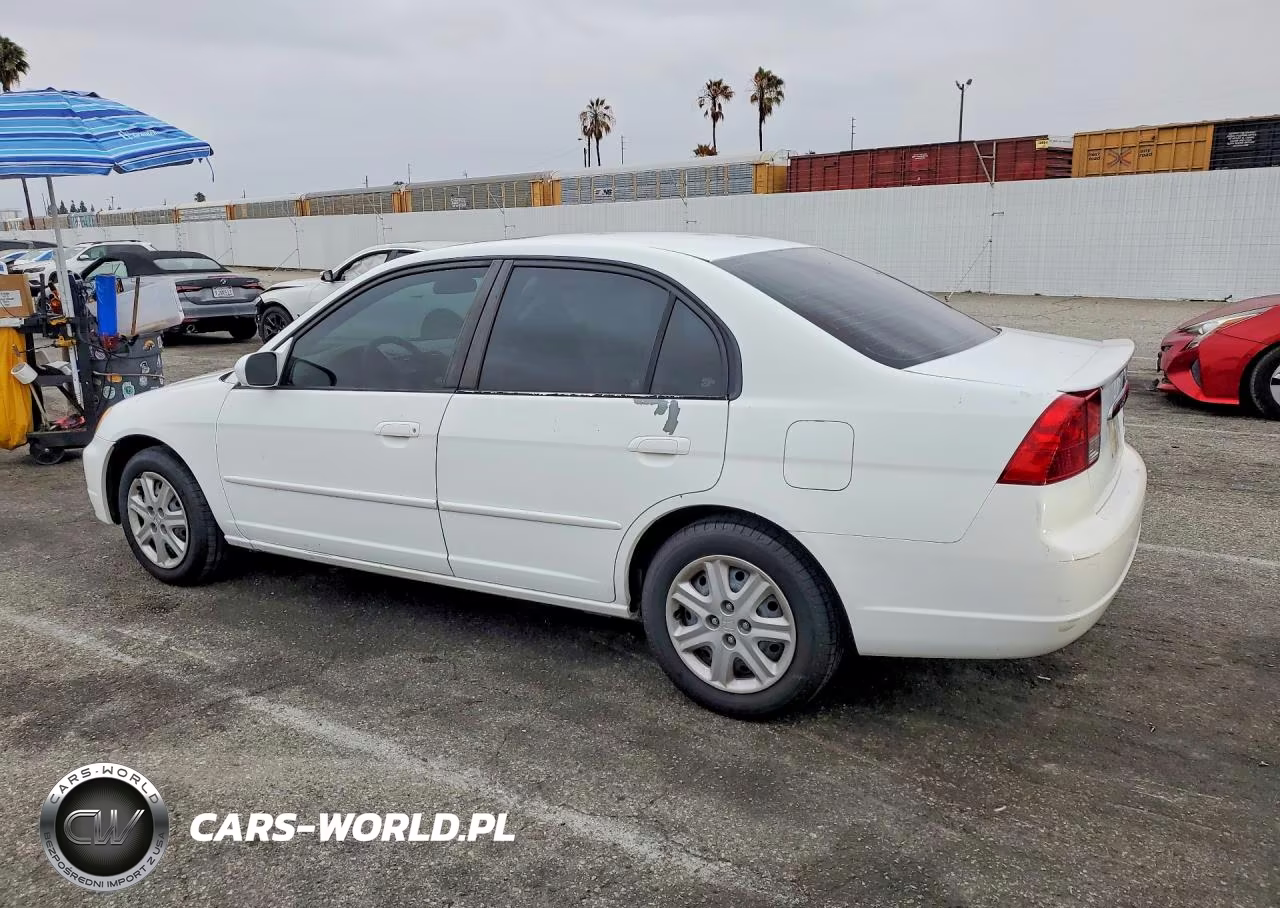 2003 Honda Civic Ex VIN:2HGES26743H525029 - 2