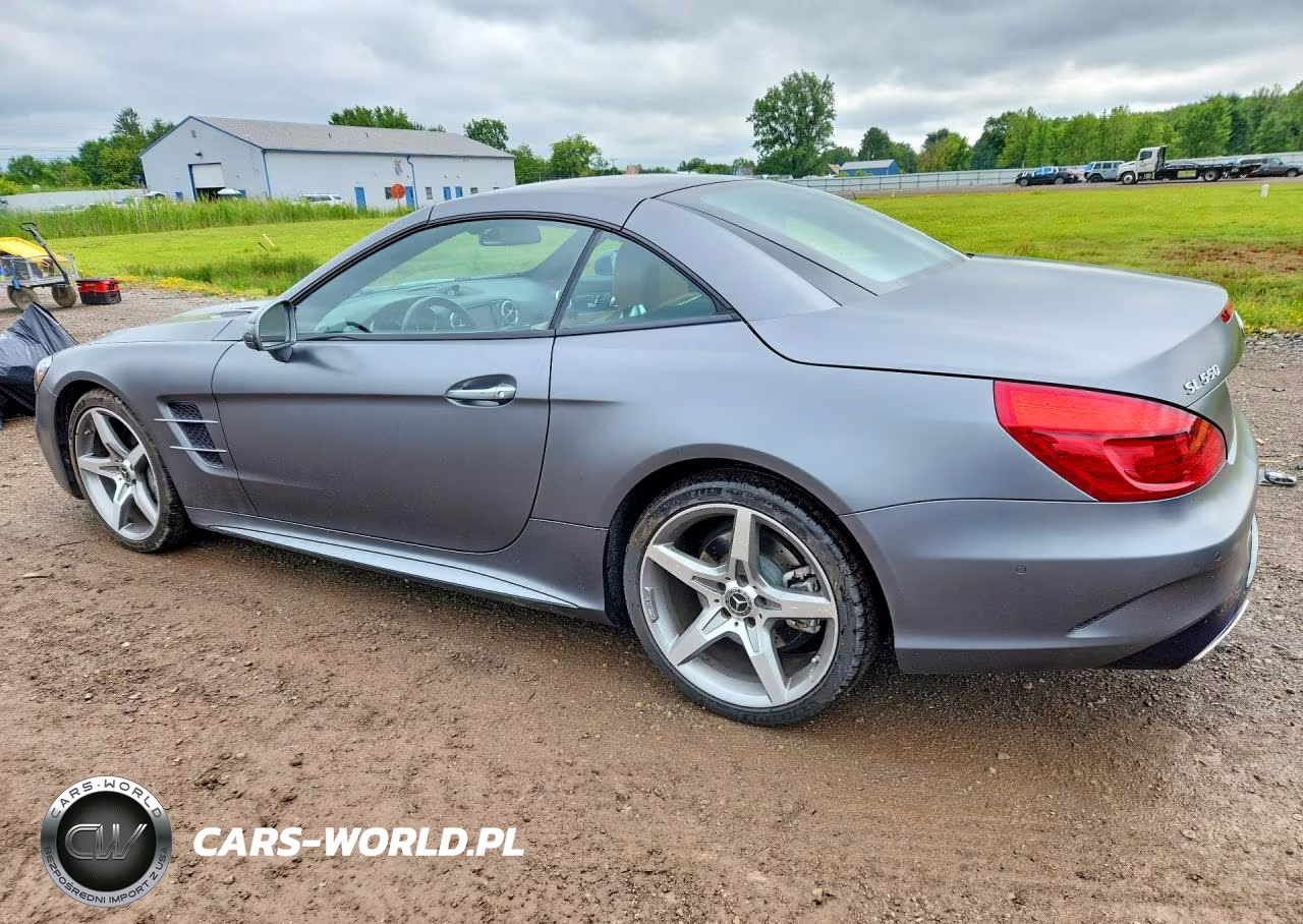 2018 Mercedes-Benz Sl 550 VIN:WDDJK7DA3JF050583 - 2