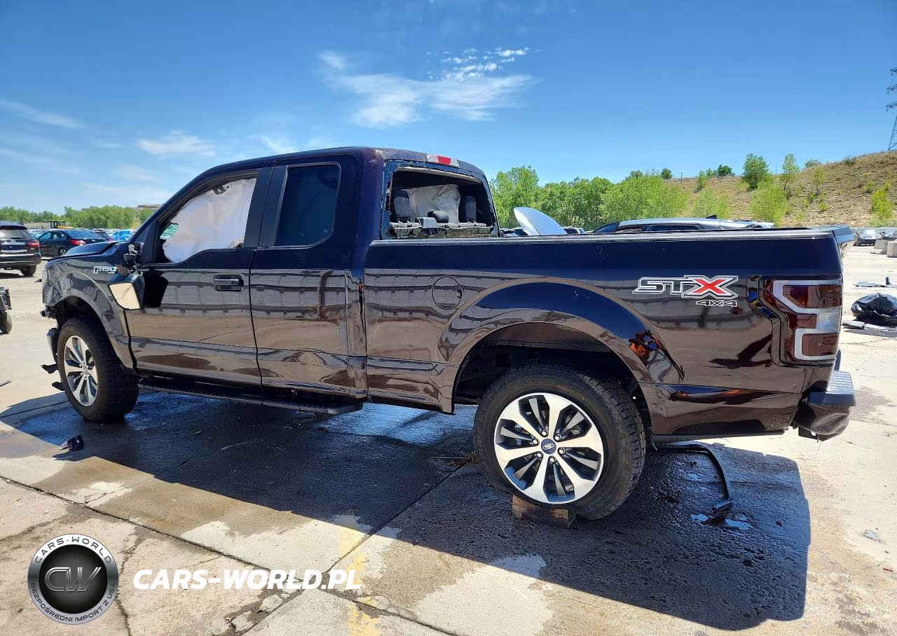2019 Ford F150 Super Cab VIN:1FTFX1E54KKF23951 - 2