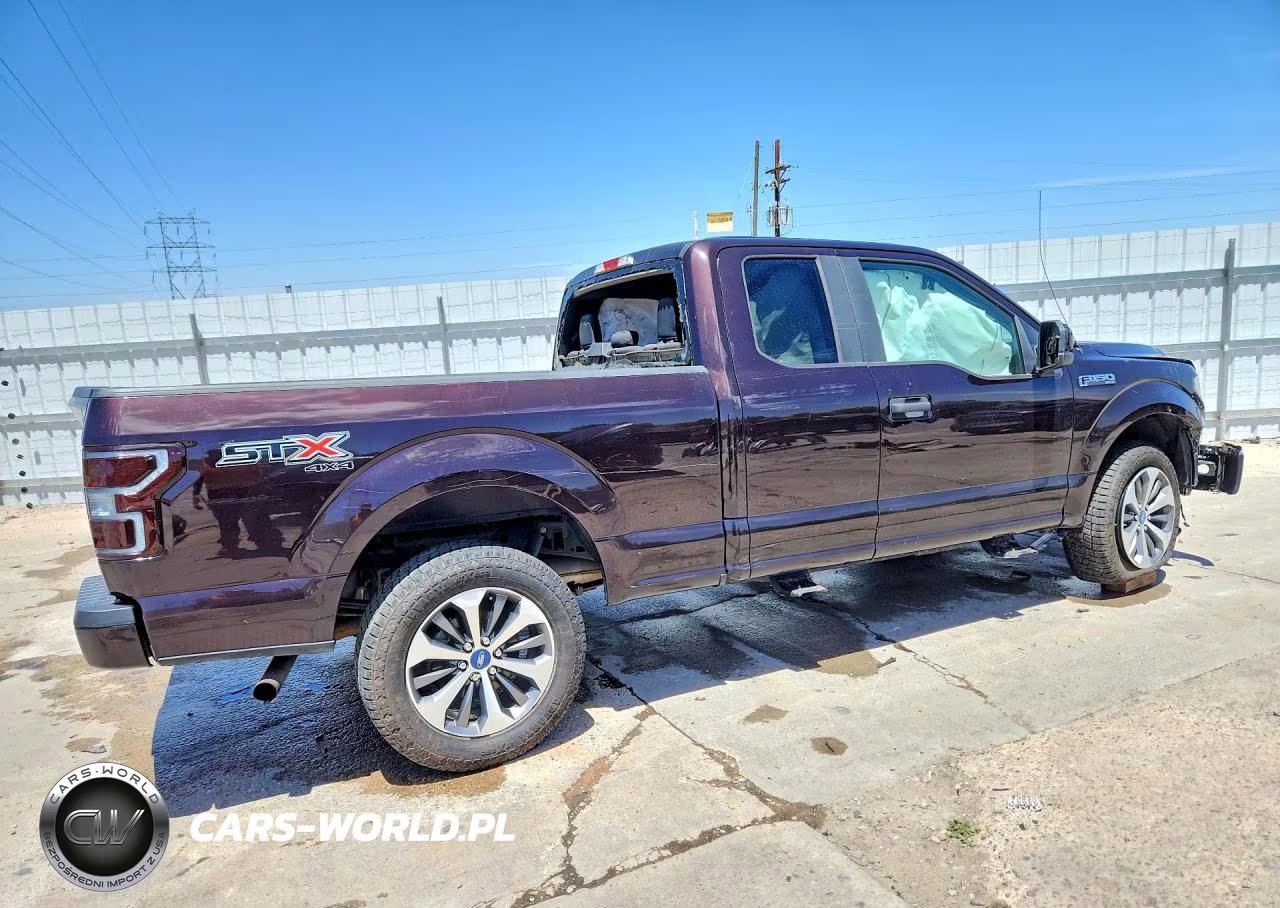 2019 Ford F150 Super Cab VIN:1FTFX1E54KKF23951 - 3