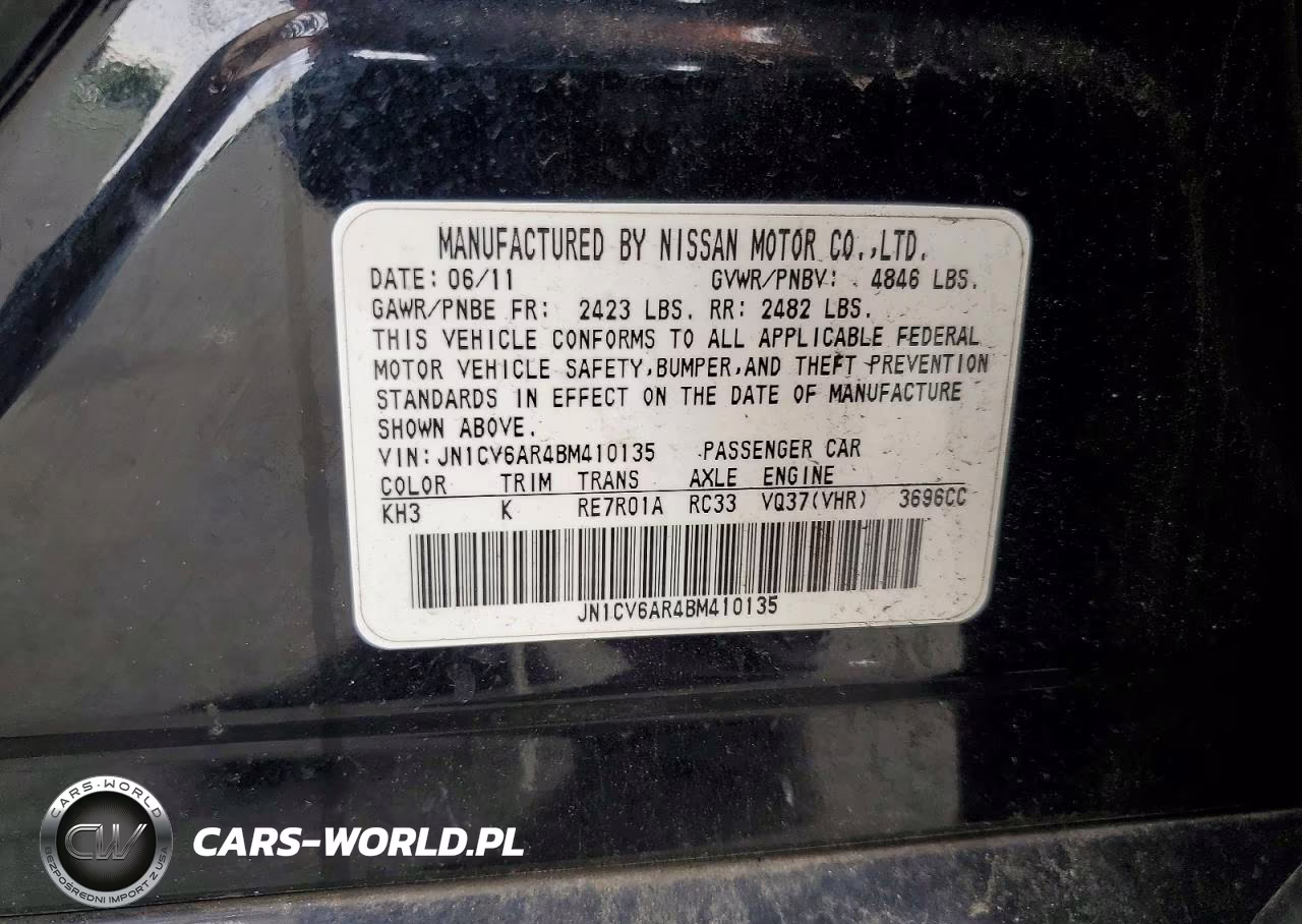2011 Infiniti G37 Sedan X VIN:JN1CV6AR4BM410135 - 13