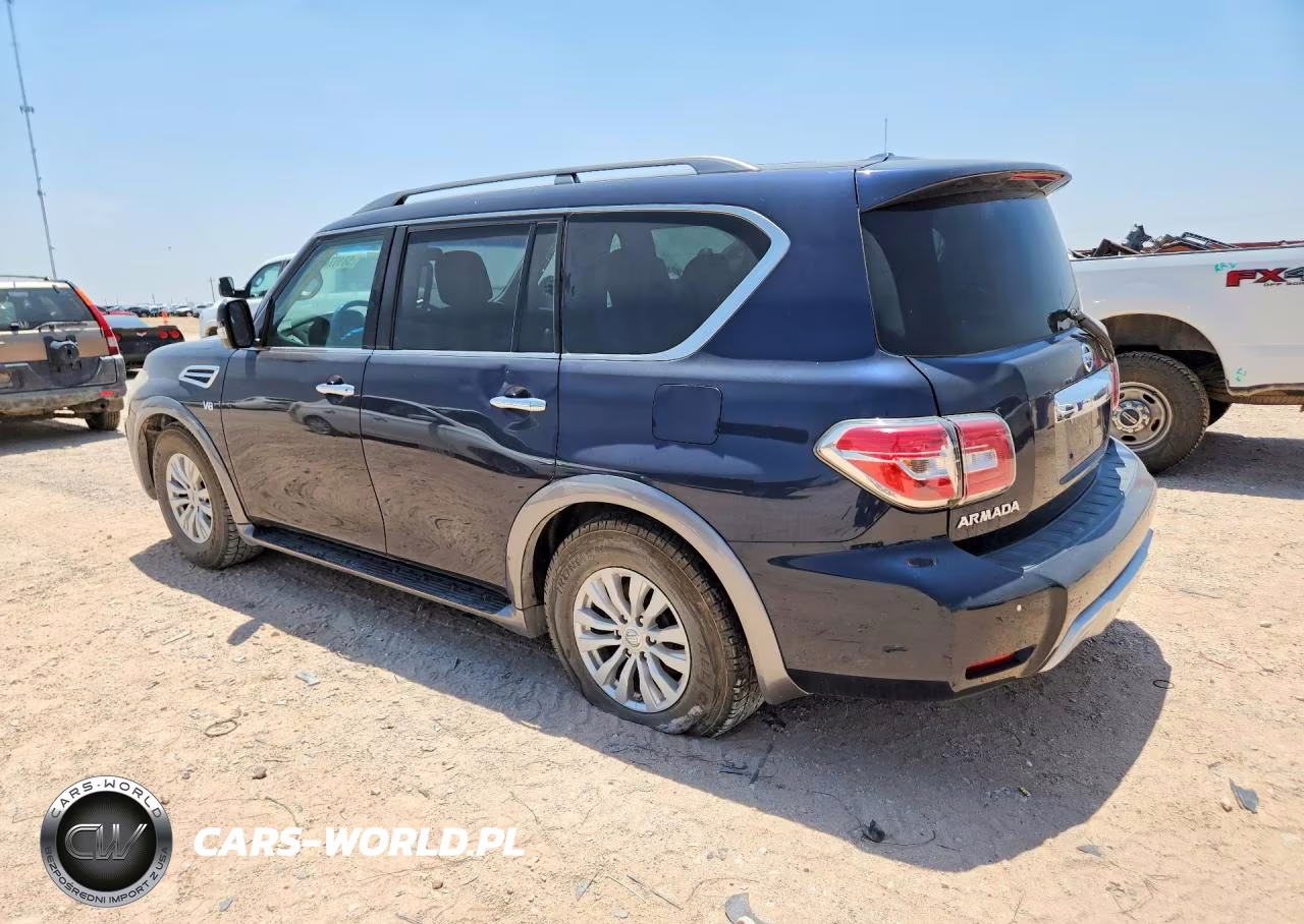 2017 Nissan Armada Sv VIN:JN8AY2NCXH9506720 - 2