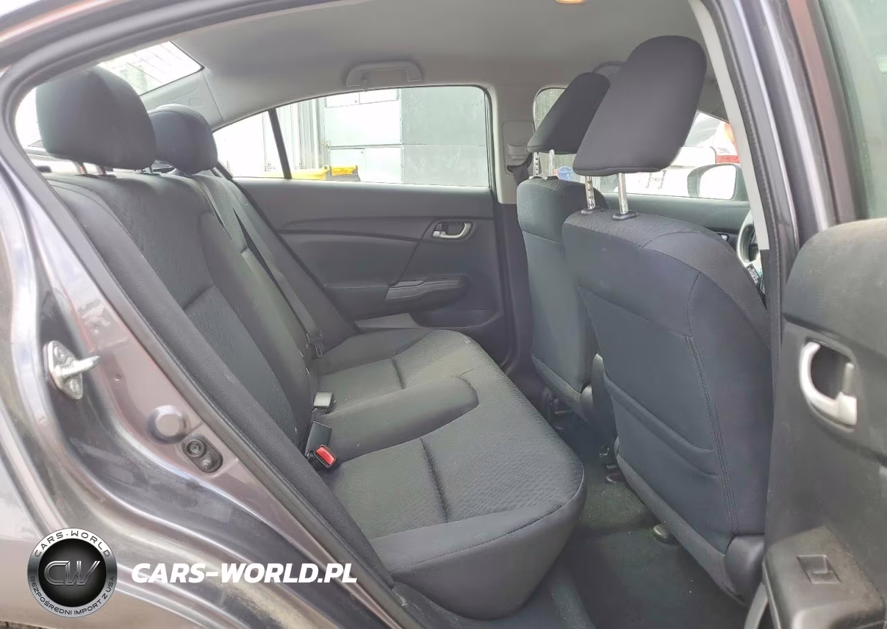 2015 Honda Civic Lx VIN:19XFB2F54FE011196 - 10
