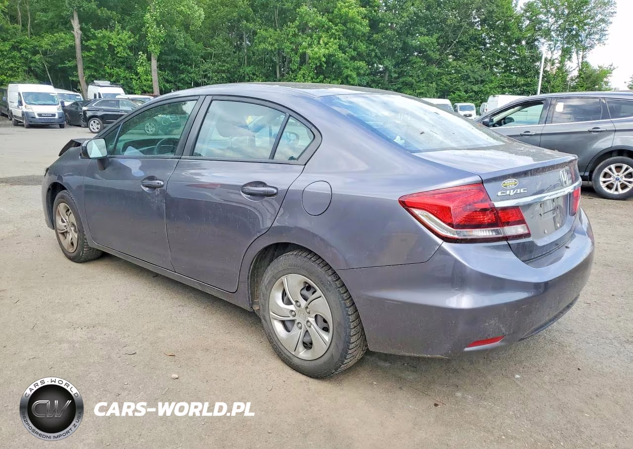 2015 Honda Civic Lx VIN:19XFB2F54FE011196 - 2