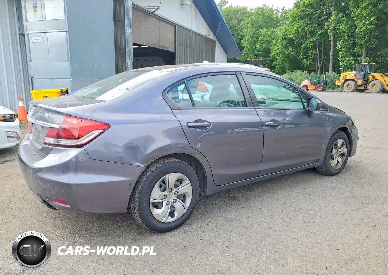 2015 Honda Civic Lx VIN:19XFB2F54FE011196 - 3