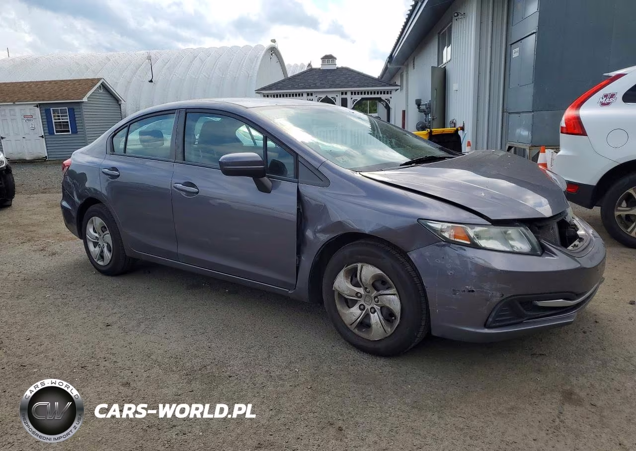 2015 Honda Civic Lx VIN:19XFB2F54FE011196 - 4