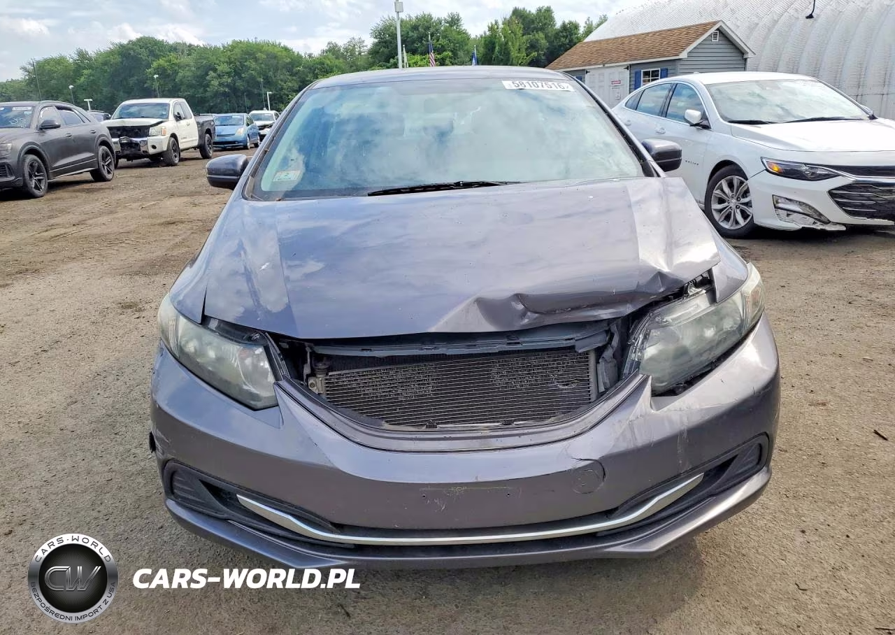 2015 Honda Civic Lx VIN:19XFB2F54FE011196 - 5