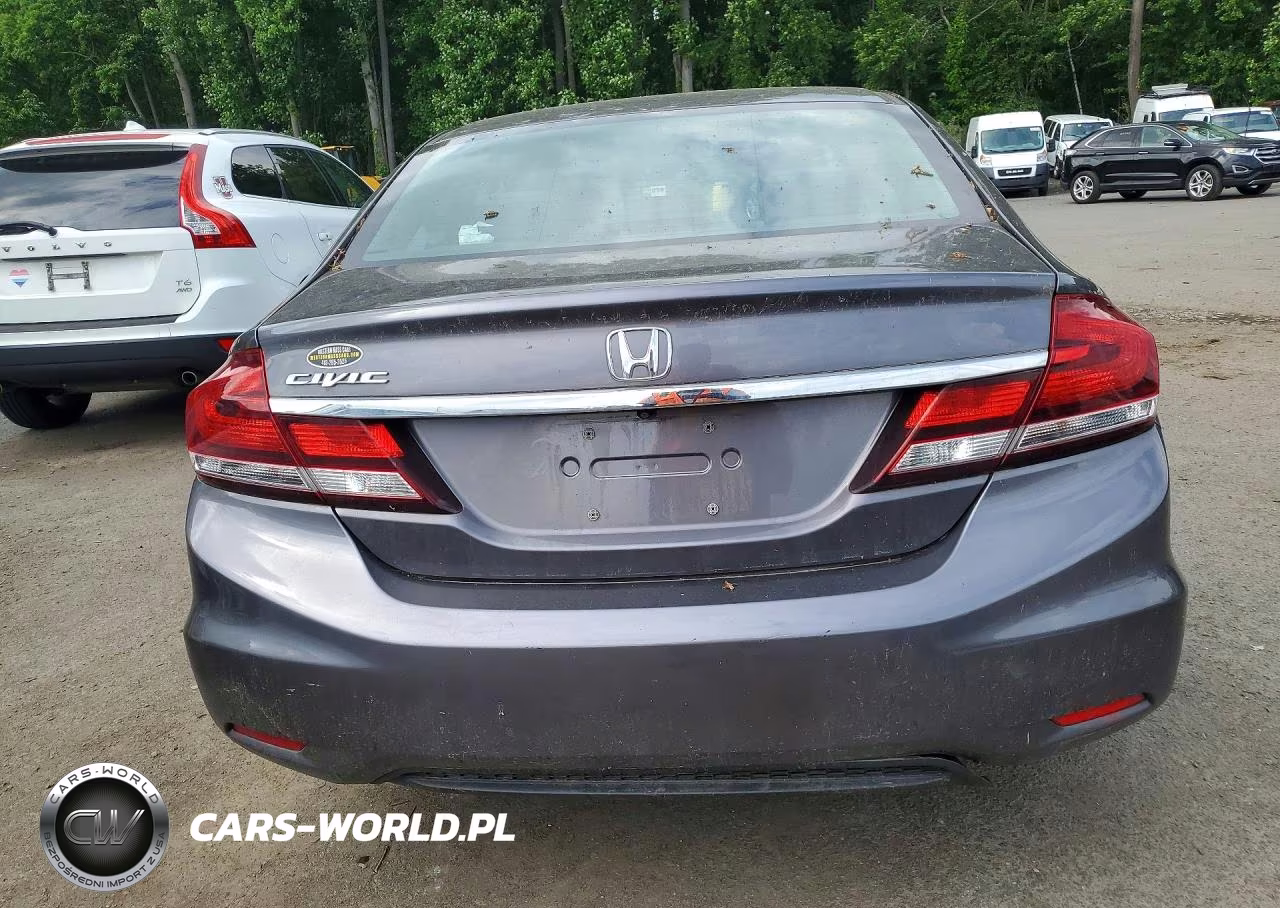 2015 Honda Civic Lx VIN:19XFB2F54FE011196 - 6