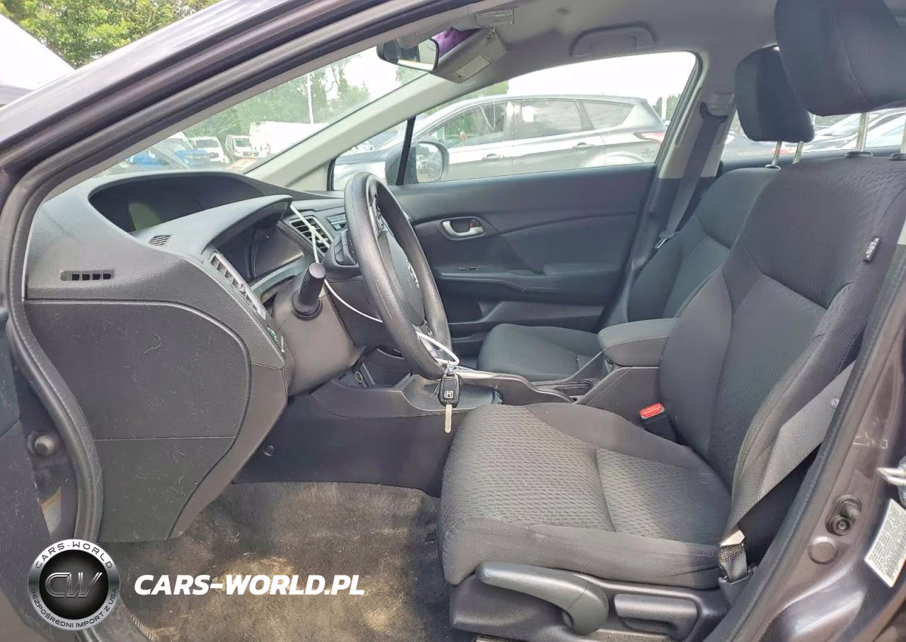2015 Honda Civic Lx VIN:19XFB2F54FE011196 - 7