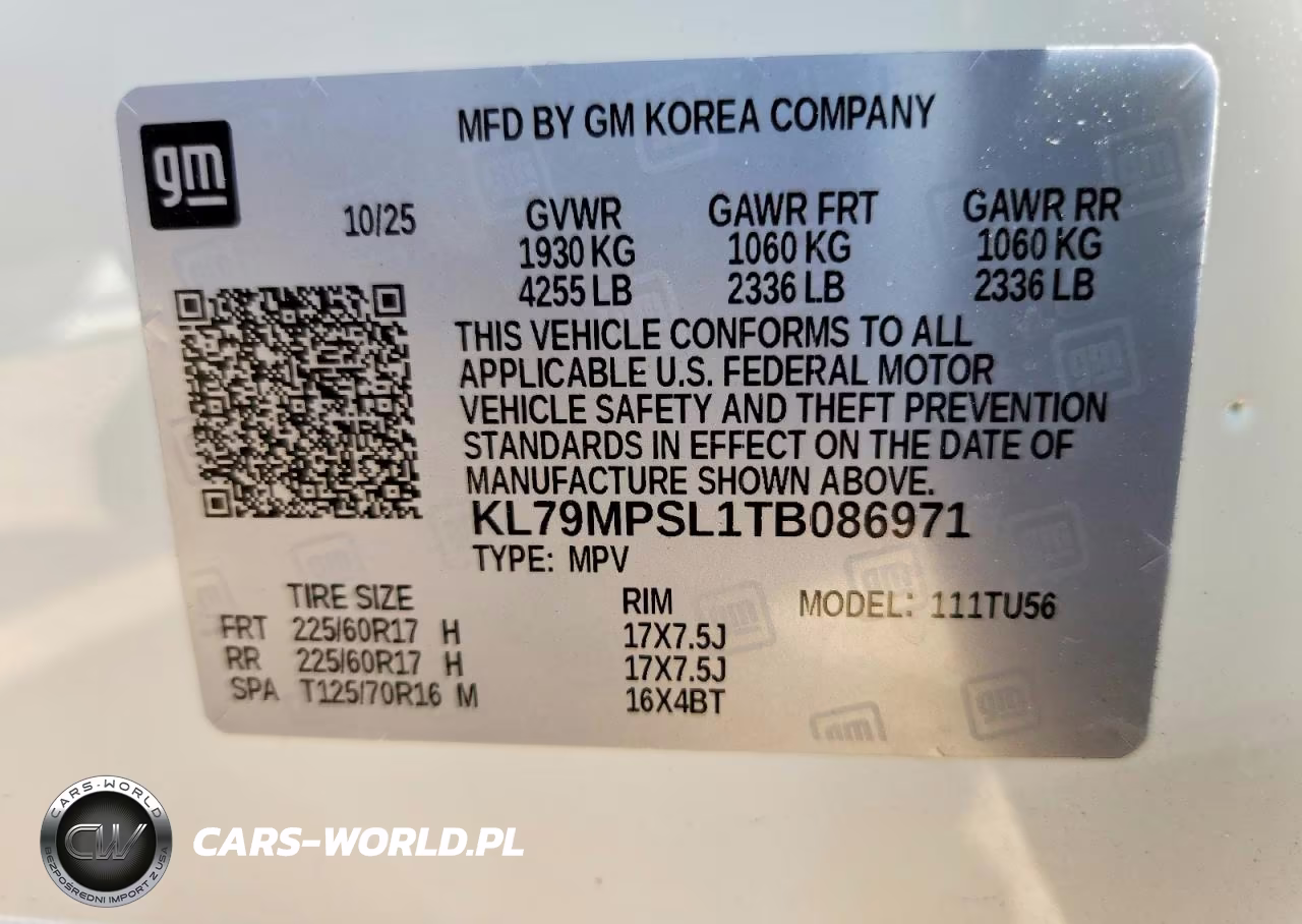 2026 Chevrolet Trailblazer Lt VIN:KL79MPSL1TB086971 - 13