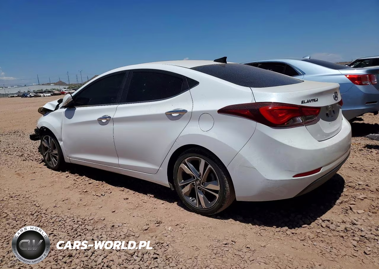 2016 Hyundai Elantra Limited VIN:5NPDH4AE2GH721171 - 2